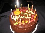 Best birthday cake (and candles!) ever